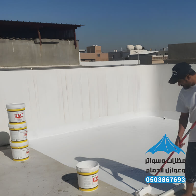 تطبيق عزل حراري للاسطح
